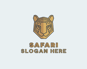 Tiger Safari Animal logo design