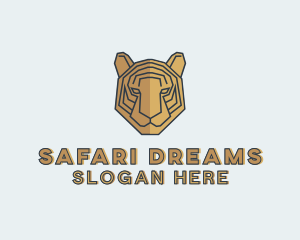 Tiger Safari Animal logo design