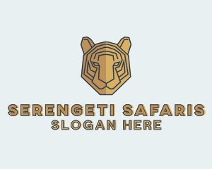 Tiger Safari Animal logo design