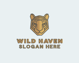 Tiger Safari Animal logo design