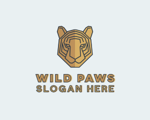 Tiger Safari Animal logo design