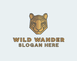 Safari - Tiger Safari Animal logo design
