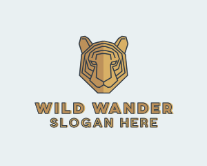 Tiger Safari Animal logo design