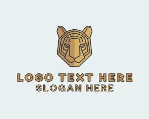 Safari - Tiger Safari Animal logo design