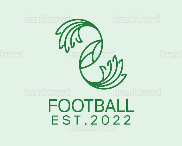 Botany Leaf Plant Logo