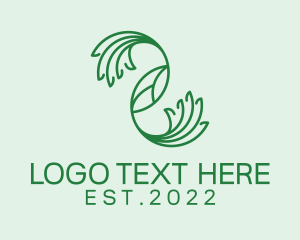 Organic - Botany Leaf Plant logo design