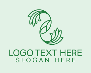 Botany Leaf Plant  Logo