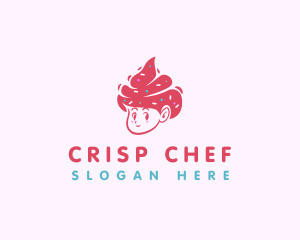 Cold Sweet Ice Cream logo design