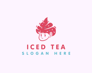 Cold Sweet Ice Cream logo design