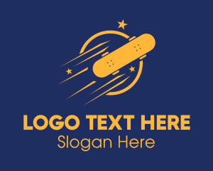 Fast - Fast Star Skateboard logo design