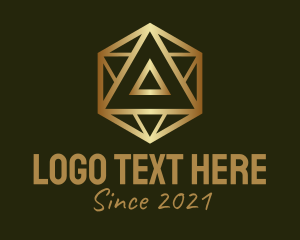 Deluxe - Deluxe Geometric Hexagon logo design