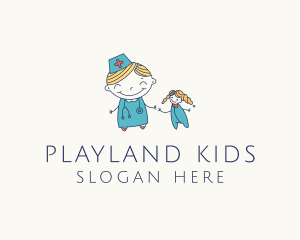 Kids Pediatric Clinic  logo design