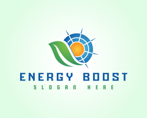 Power - Sun Energy Power logo design