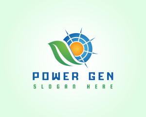 Generator - Sun Energy Power logo design