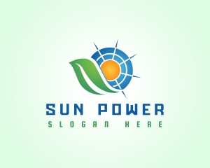 Sun Energy Power logo design