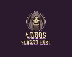 Character - Evil Skull Gaming logo design