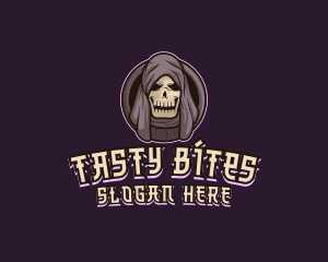 Scary - Evil Skull Gaming logo design