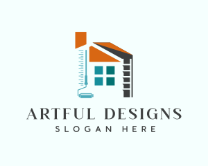 Interior House Design logo design