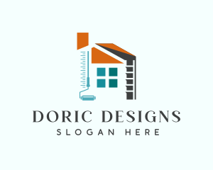 Interior House Design logo design