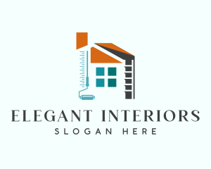 Interior House Design logo design