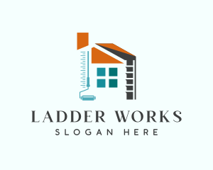 Ladder - Interior House Design logo design