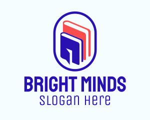 Study - Library Study Room logo design