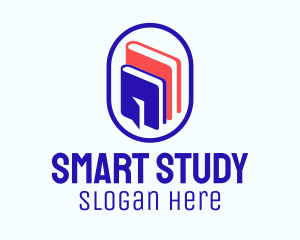 Study - Library Study Room logo design
