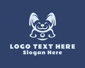 Animal - Cute Puppy Pet Shop logo design