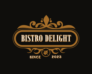 Fancy Restaurant Bistro logo design