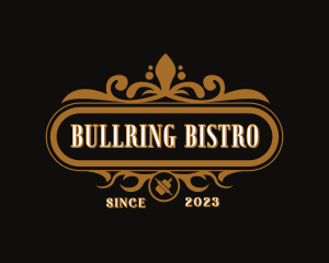 Fancy Restaurant Bistro logo design