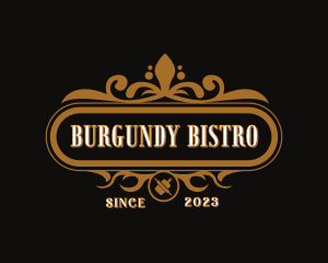 Fancy Restaurant Bistro logo design