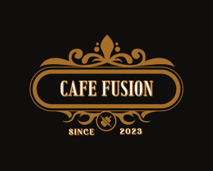 Fancy Restaurant Bistro logo design