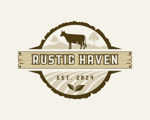 Cow Pasture Agriculture logo design