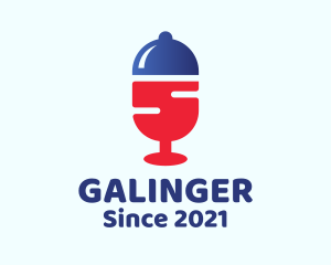 Streaming App - Culinary Podcast App logo design