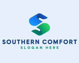 Business Company Letter S logo design