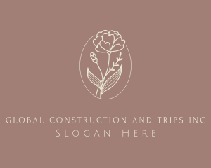 Floristry - Aesthetic Flower Plant logo design