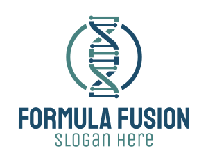 Formula - Science DNA Genetics logo design