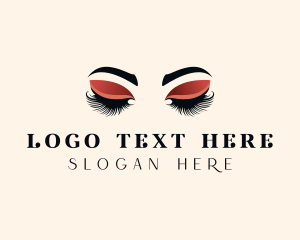 Lashes - Eyebrow Lashes Salon logo design