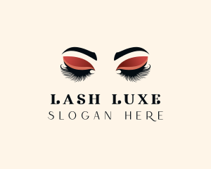 Eyebrow Lashes Salon logo design