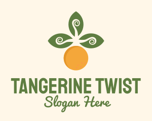 Orange Plant Orchard logo design