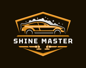 Car Polisher Detailing logo design