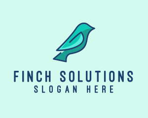 Finch - Finch Bird Wildlife logo design