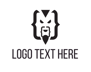 Web Design - Bracket Coder Hacker logo design
