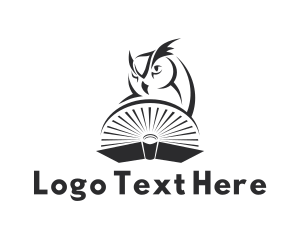 Wise - Wise Owl Bookstore logo design