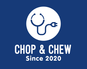 Healthcare - Medical Stethoscope Plug logo design