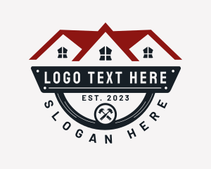 Draftsman - House Home Construction logo design
