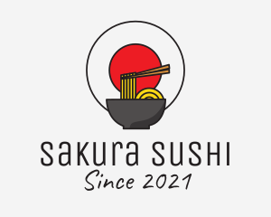 Japanese Ramen Restaurant logo design