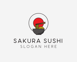 Japanese Ramen Restaurant logo design