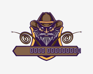 Mascot - Cowboy Bandit Gaming logo design