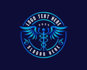 Medic - Caduceus Medical Health logo design